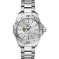 UC Irvine Men's TAG Heuer Steel Aquaracer with Silver Dial Shot #2