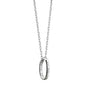UC Irvine Monica Rich Kosann "Carpe Diem" Poesy Ring Necklace in Silver Shot #1