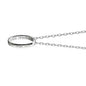 UC Irvine Monica Rich Kosann "Carpe Diem" Poesy Ring Necklace in Silver Shot #3