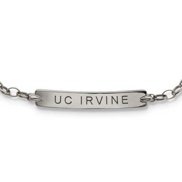 UC Irvine Monica Rich Kosann Petite Poesy Bracelet in Silver Shot #2