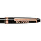 UC Irvine Montblanc Meisterstück Classique Ballpoint Pen in Red Gold Shot #2