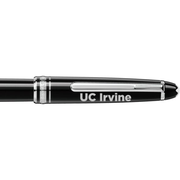 UC Irvine Montblanc Meisterstück Classique Rollerball Pen in Platinum Shot #2