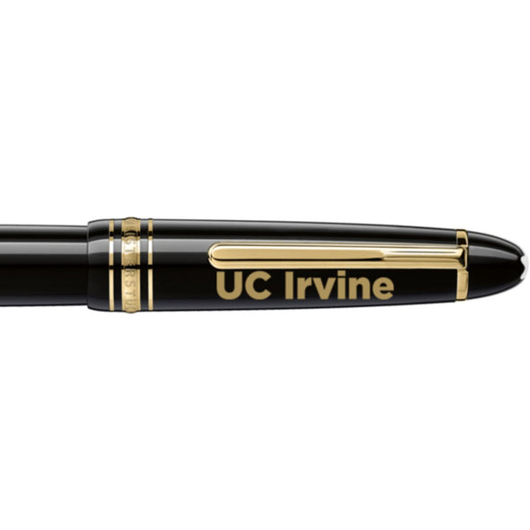 UC Irvine Montblanc Meisterstück LeGrand Rollerball Pen in Gold Shot #2