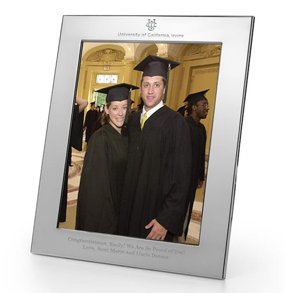 UC Irvine Polished Pewter 8x10 Picture Frame Shot #1