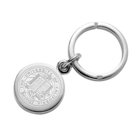 UC Irvine Sterling Silver Insignia Key Ring Shot #1