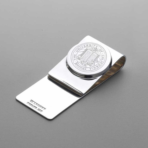 UC Irvine Sterling Silver Money Clip Shot #1