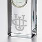 UC Irvine Tall Glass Desk Clock by Simon Pearce Shot #2