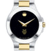 UC Irvine Women's Movado Collection Two-Tone Watch with Black Dial