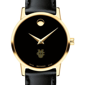 UC Irvine Women's Movado Gold Museum Classic Leather Shot #1