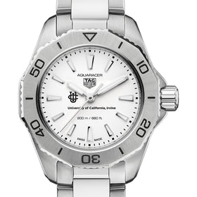 UC Irvine Women&#39;s TAG Heuer Steel Aquaracer with Silver Dial Shot #1