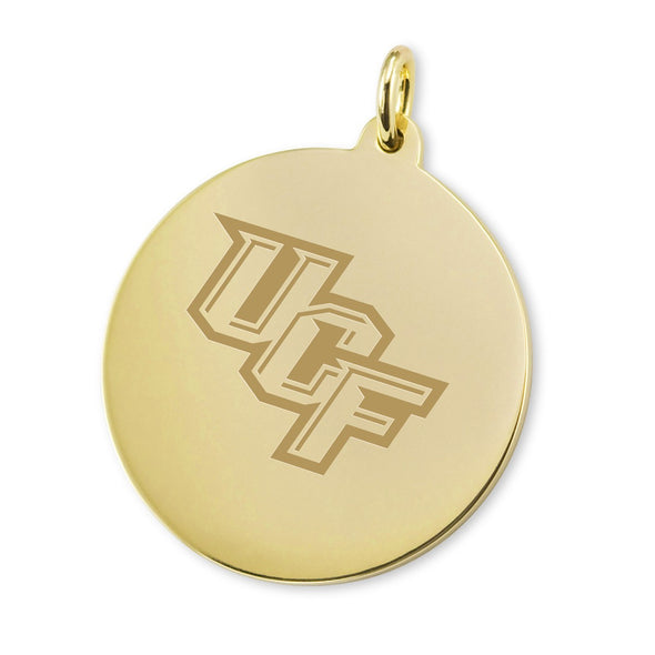 UCF 14K Gold Charm Shot #1