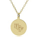 UCF 14K Gold Pendant & Chain
