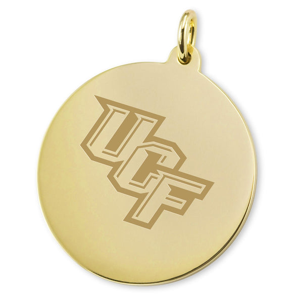 UCF 18K Gold Charm Shot #2