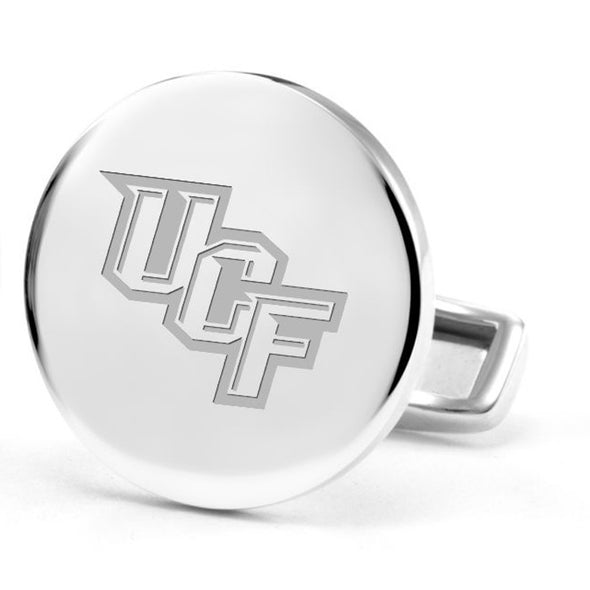 UCF Cufflinks in Sterling Silver Shot #2