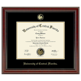 UCF Diploma Frame, the Fidelitas Shot #1
