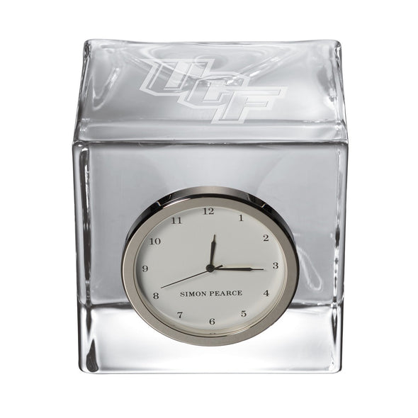 UCF Glass Desk Clock by Simon Pearce Shot #1