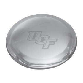 UCF Glass Dome Paperweight by Simon Pearce Shot #1