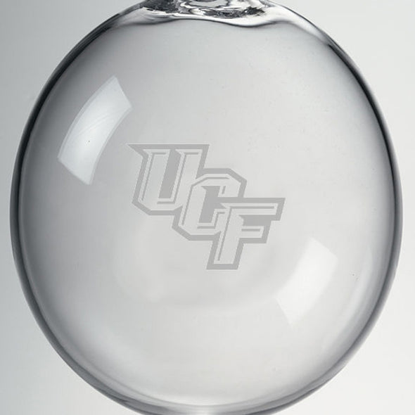 UCF Glass Ornament by Simon Pearce Shot #2