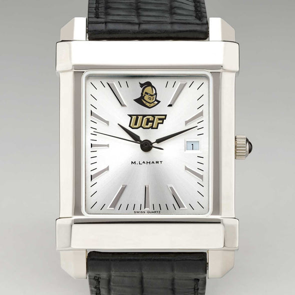 UCF Men's Collegiate Watch with Leather Strap Shot #1