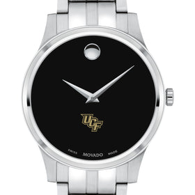 UCF Men's Movado Collection Stainless Steel Watch with Black Dial Shot #1