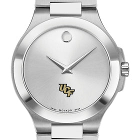 UCF Men&#39;s Movado Collection Stainless Steel Watch with Silver Dial Shot #1