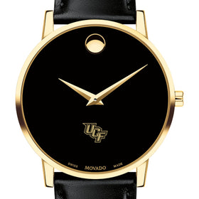 UCF Men&#39;s Movado Gold Museum Classic Leather Shot #1