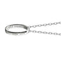 UCF Monica Rich Kosann "Carpe Diem" Poesy Ring Necklace in Silver Shot #3