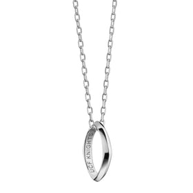UCF Monica Rich Kosann Poesy Ring Necklace in Silver Shot #1