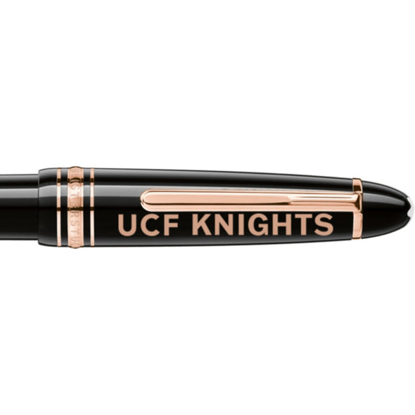 UCF Montblanc Meisterstück LeGrand Ballpoint Pen in Red Gold Shot #2