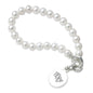 UCF Pearl Bracelet with Sterling Silver Charm Shot #1