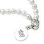UCF Pearl Bracelet with Sterling Silver Charm Shot #2