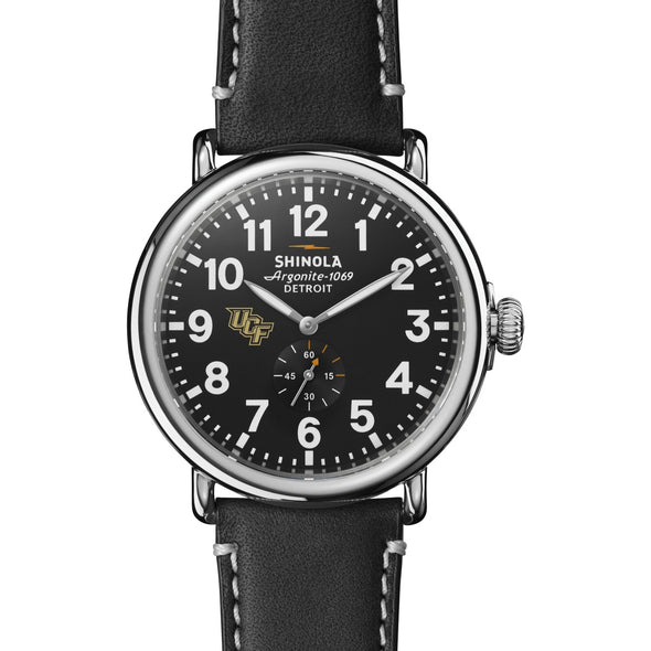 UCF Shinola Watch, The Runwell 47mm Black Dial Shot #2