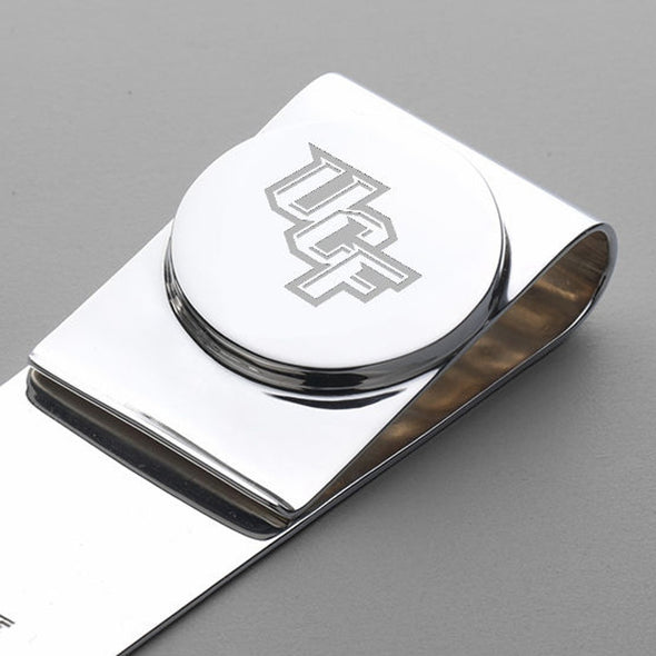UCF Sterling Silver Money Clip Shot #2