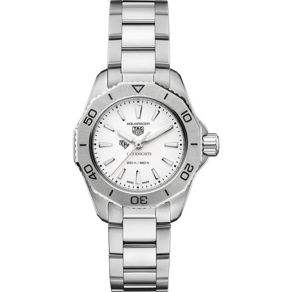 UCF Women&#39;s TAG Heuer Steel Aquaracer with Silver Dial Shot #2