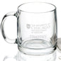 UChicago Pritzker School of Medicine 13 oz Glass Coffee Mug Shot #2