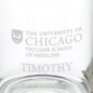 UChicago Pritzker School of Medicine 13 oz Glass Coffee Mug Shot #3