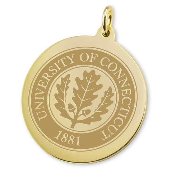 UConn 14K Gold Charm Shot #2