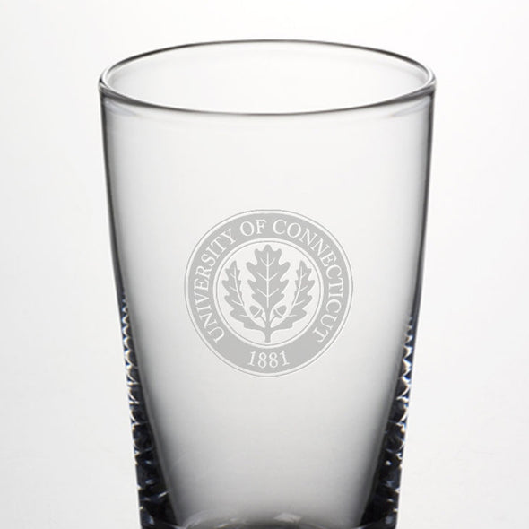 UConn Ascutney Pint Glass by Simon Pearce Shot #2