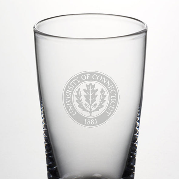 UConn Ascutney Pint Glasses by Simon Pearce Shot #2