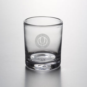 UConn Double Old Fashioned Glass by Simon Pearce Shot #1