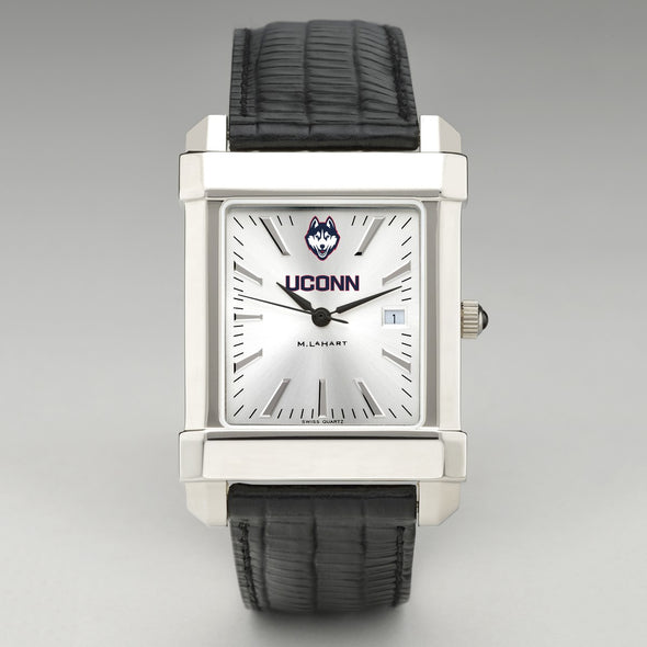 UConn Men&#39;s Collegiate Watch with Leather Strap Shot #2