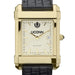 UConn Men's Gold Quad with Leather Strap