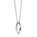 UConn Monica Rich Kosann Poesy Ring Necklace in Silver