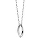 UConn Monica Rich Kosann Poesy Ring Necklace in Silver Shot #1