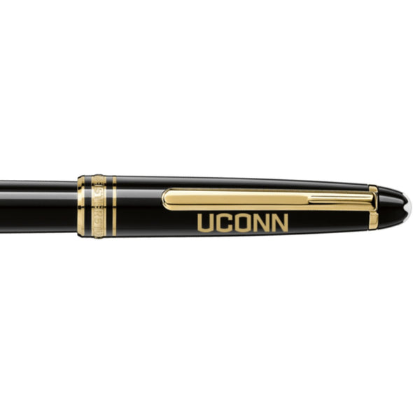 UConn Montblanc Meisterstück Classique Rollerball Pen in Gold Shot #2