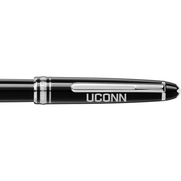 UConn Montblanc Meisterstück Classique Rollerball Pen in Platinum Shot #2