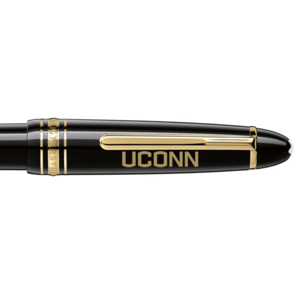 UConn Montblanc Meisterstück LeGrand Ballpoint Pen in Gold Shot #2
