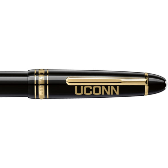 UConn Montblanc Meisterstück LeGrand Rollerball Pen in Gold Shot #2