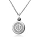 UConn Necklace with Charm in Sterling Silver