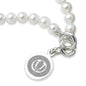 UConn Pearl Bracelet with Sterling Silver Charm Shot #2